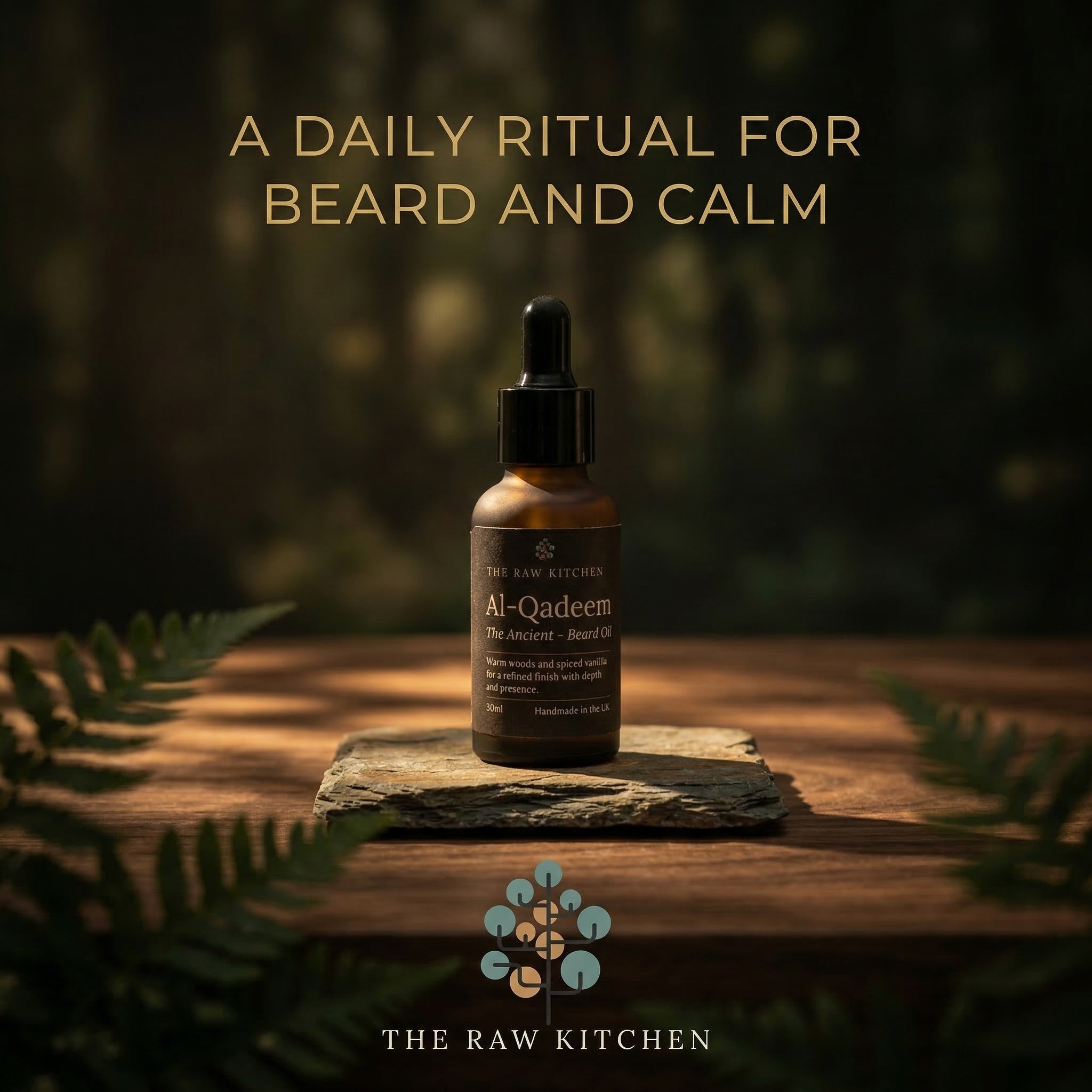 Al-Qadeem Beard Oil | 30ml | Heritage-Inspired Spiced Vanilla Blend