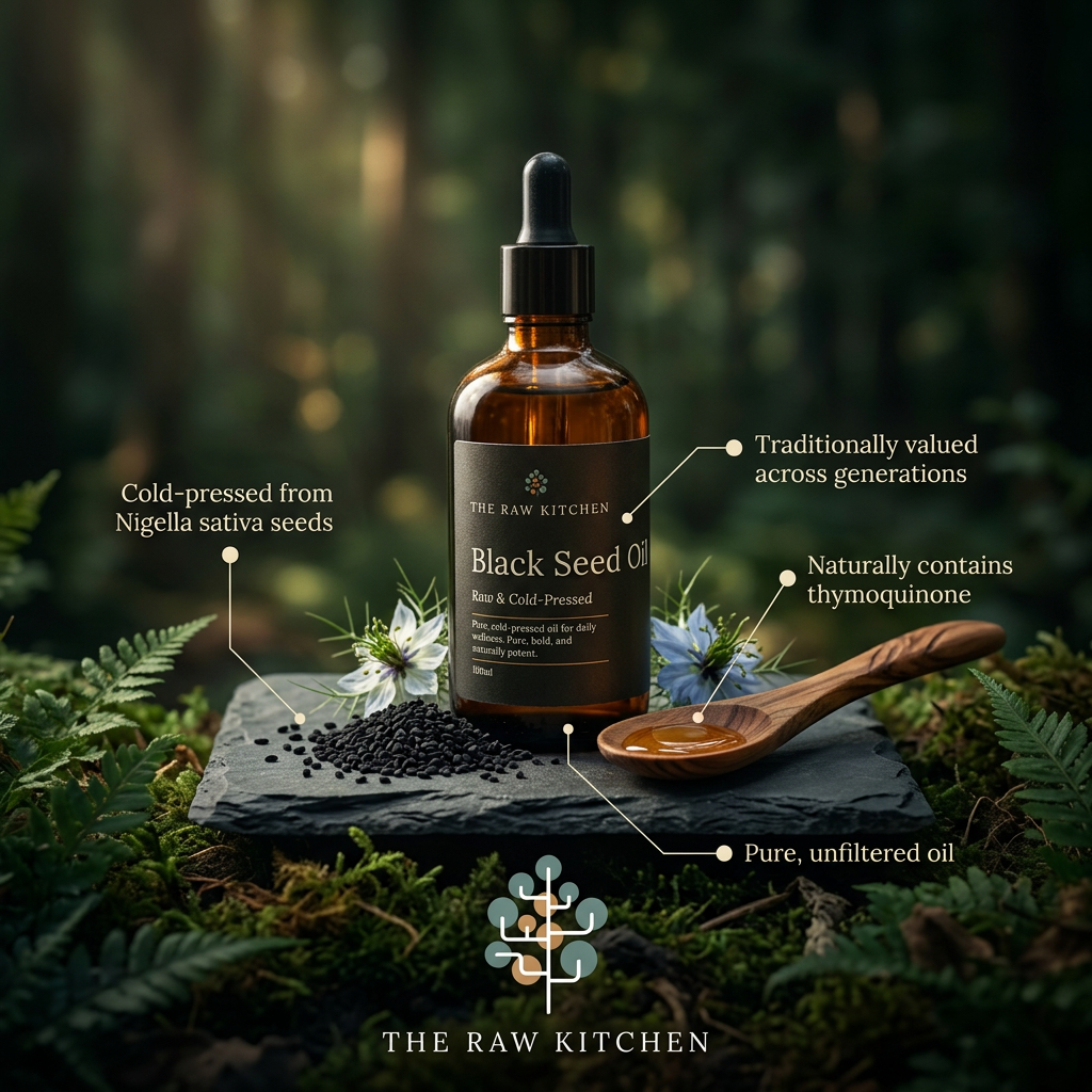 Black Seed Oil | 100ml | Cold-Pressed & Nutrient-Rich