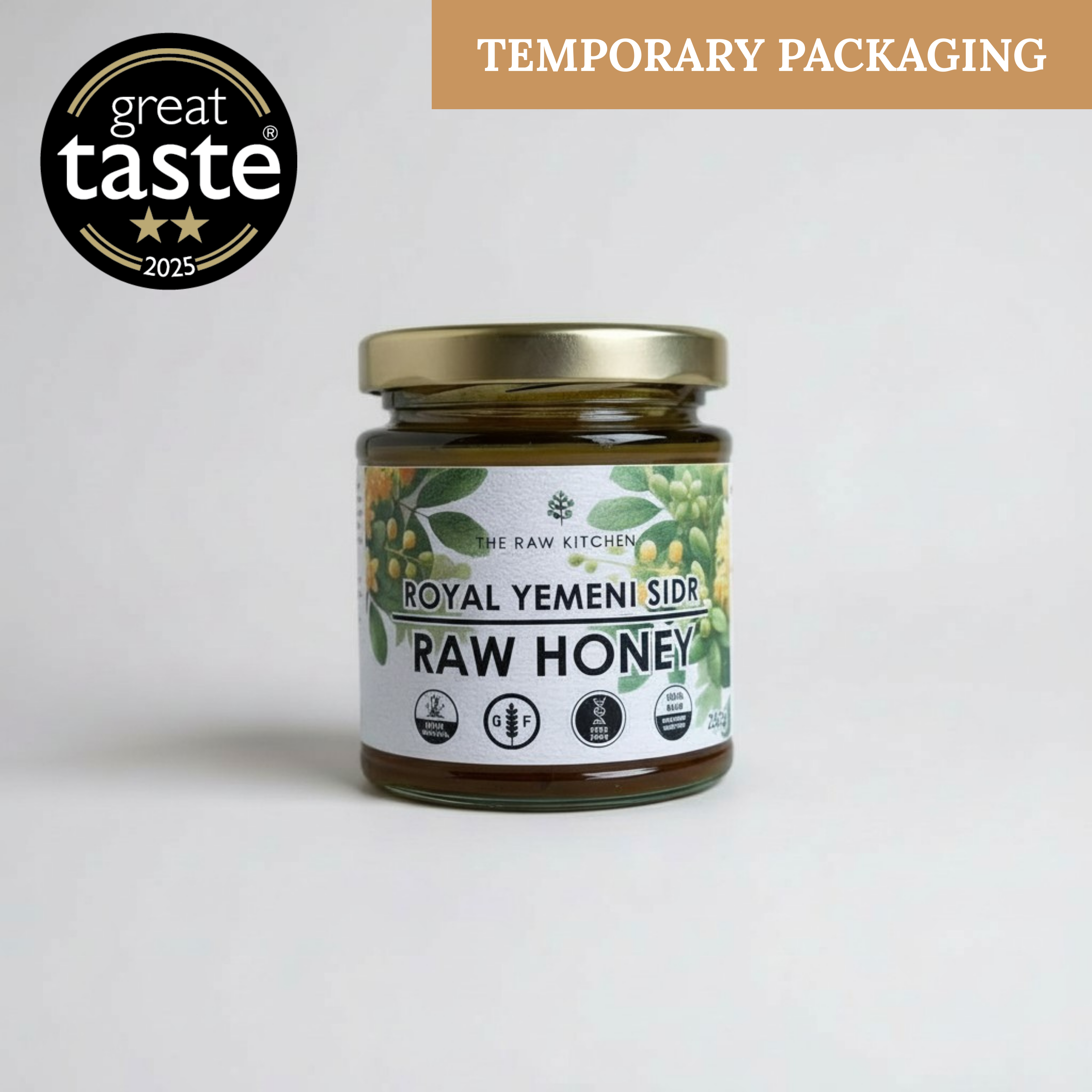 Royal Yemeni Sidr Raw Honey | Grade A | 250g | Premium Heritage Honey