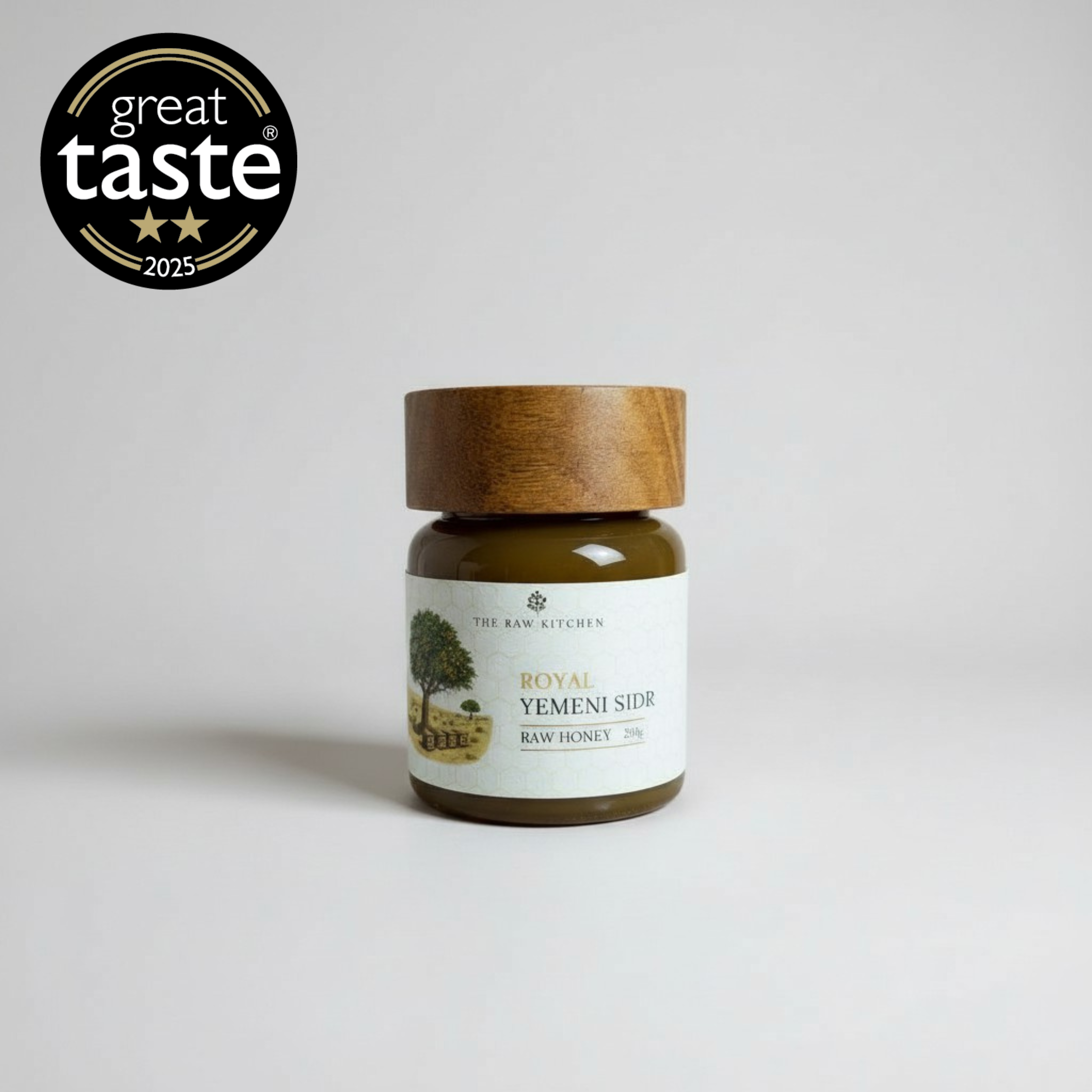 Royal Yemeni Sidr Raw Honey | Grade A | 250g | Premium Heritage Honey