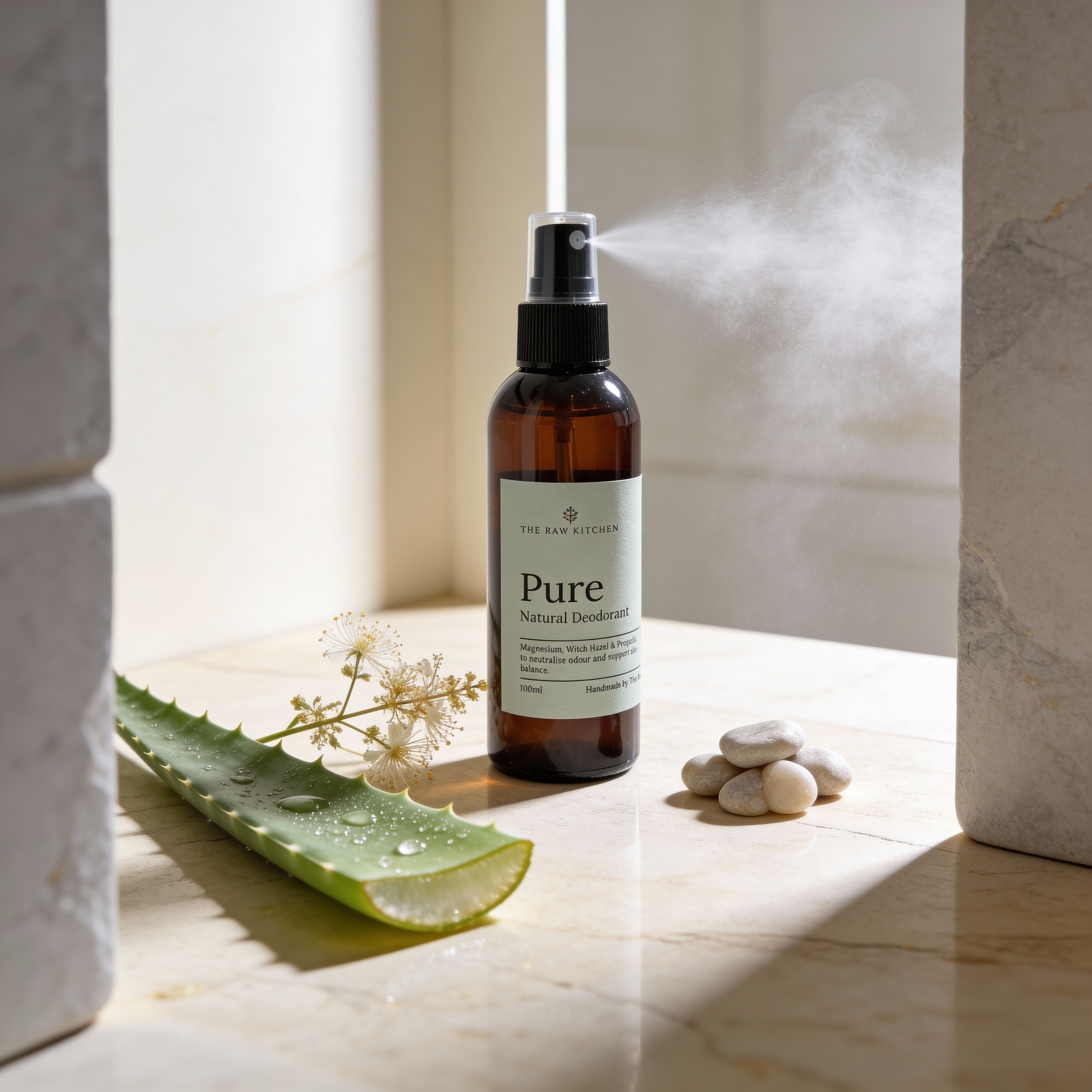 Pure – Natural Deodorant | 100ml | Aluminium-Free Odour Control
