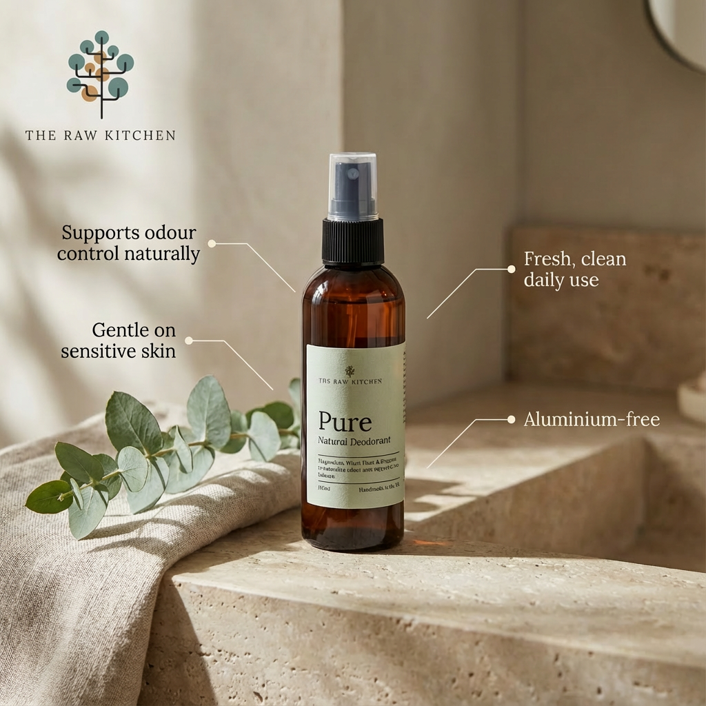 Pure – Natural Deodorant | 100ml | Aluminium-Free Odour Control