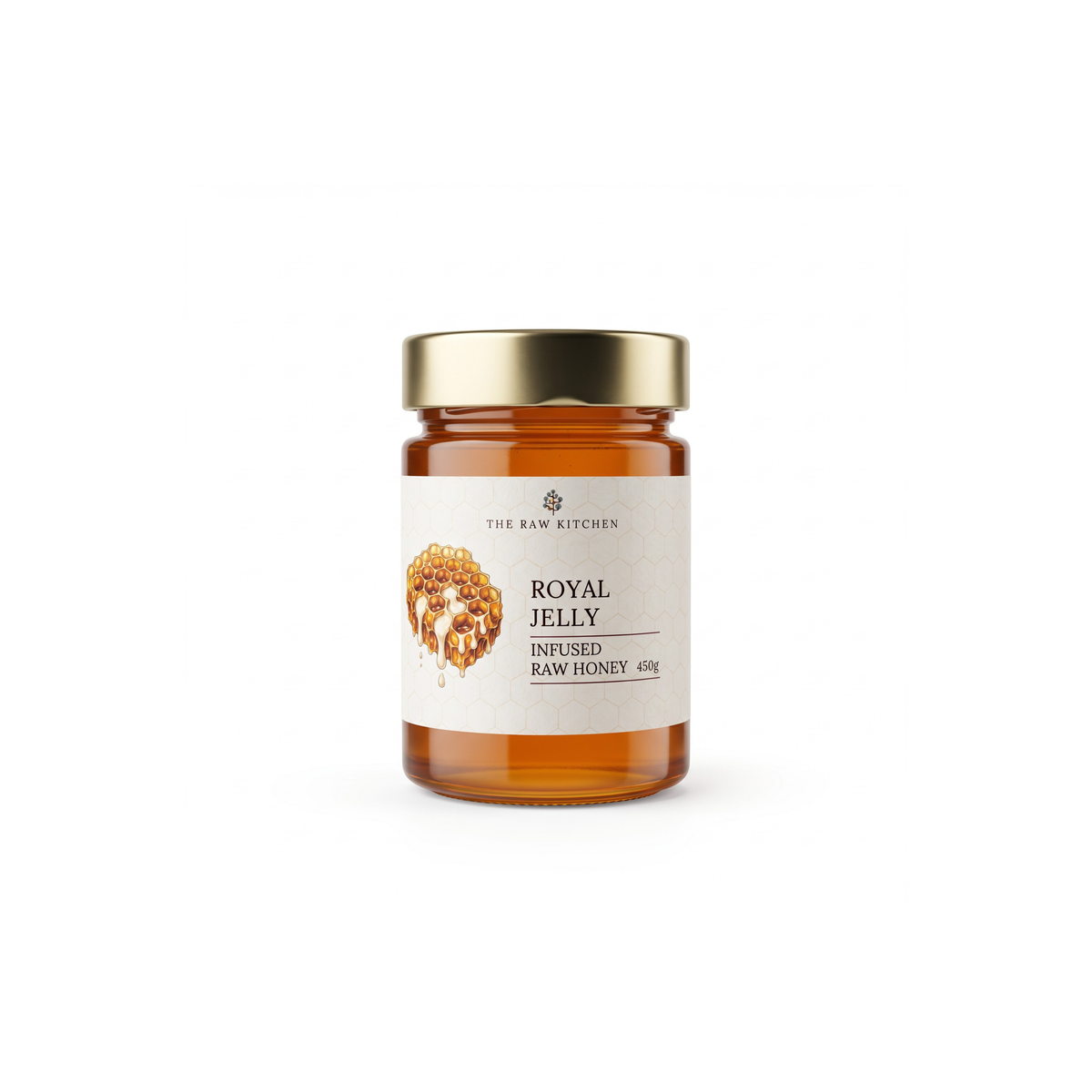Royal Jelly Infused Raw Honey | 450g | Hormonal Balance & Vitality Support