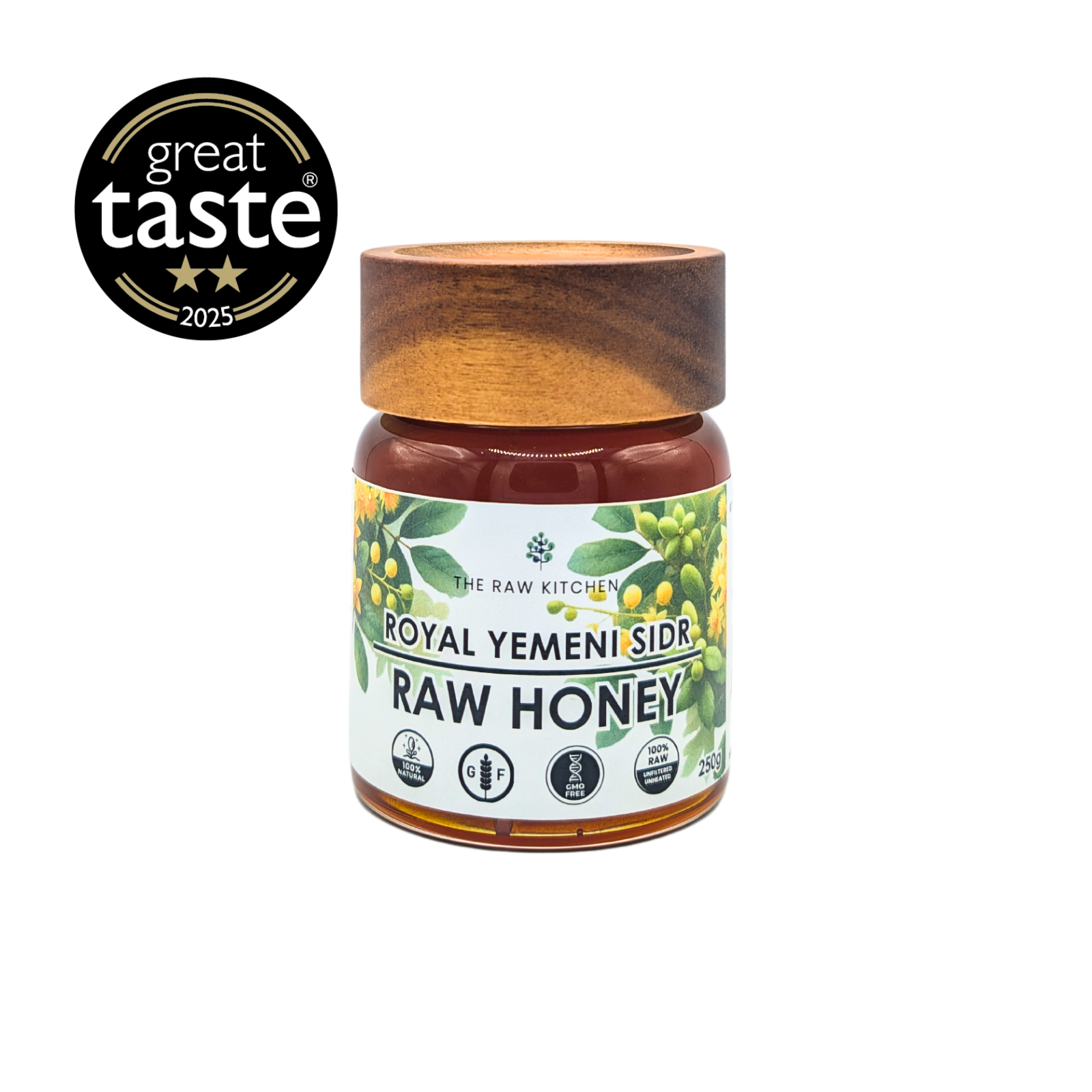 Royal Yemeni Sidr Raw Honey | Grade A | 250g | Premium Heritage Honey