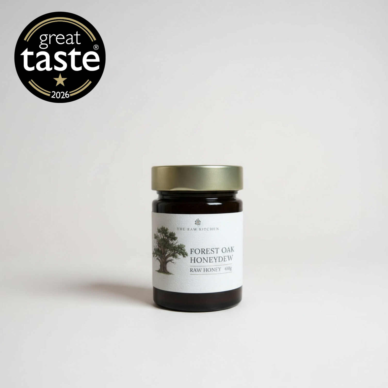 Forest Oak Honeydew Raw Honey | 450g | Mineral-Rich