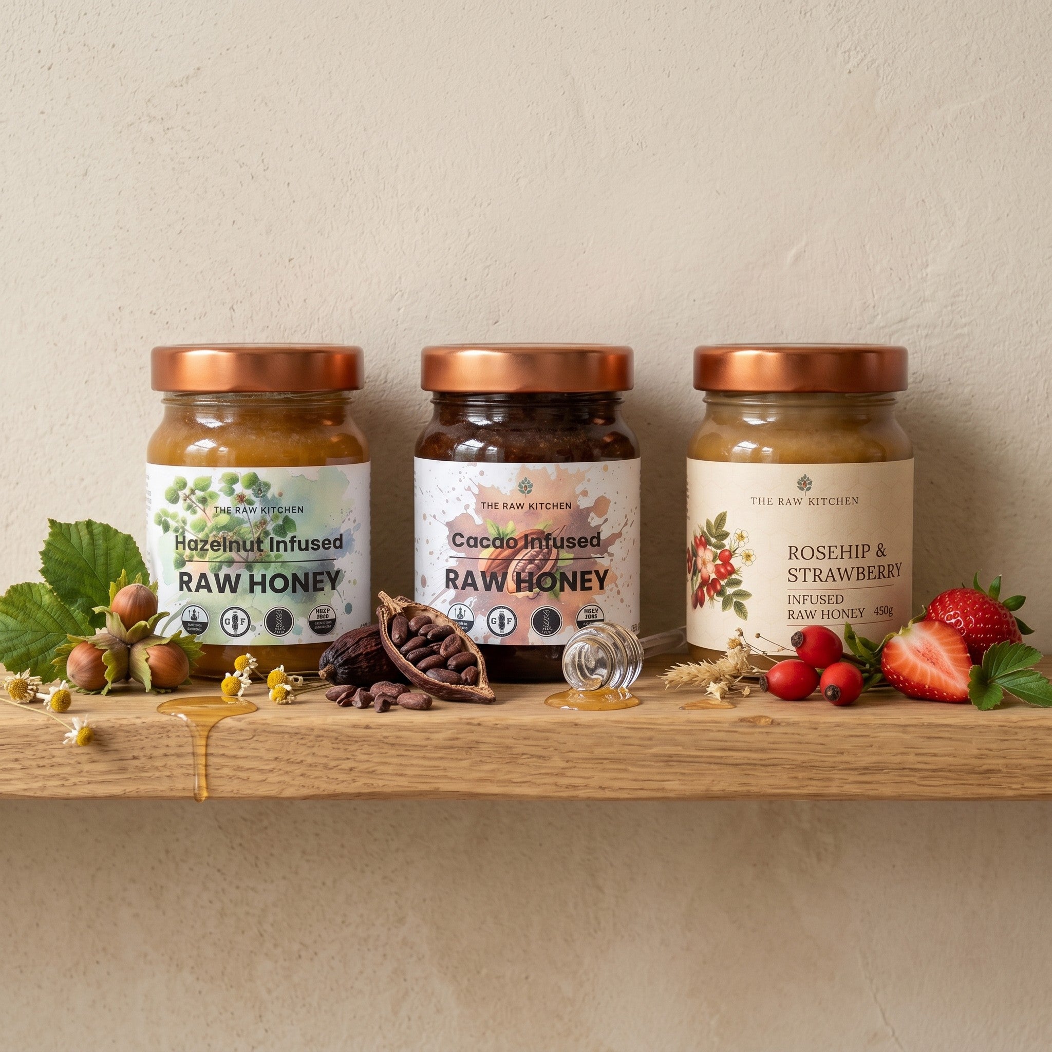 The Spread Shelf | Raw Honey Bundle | The Raw Kitchen
