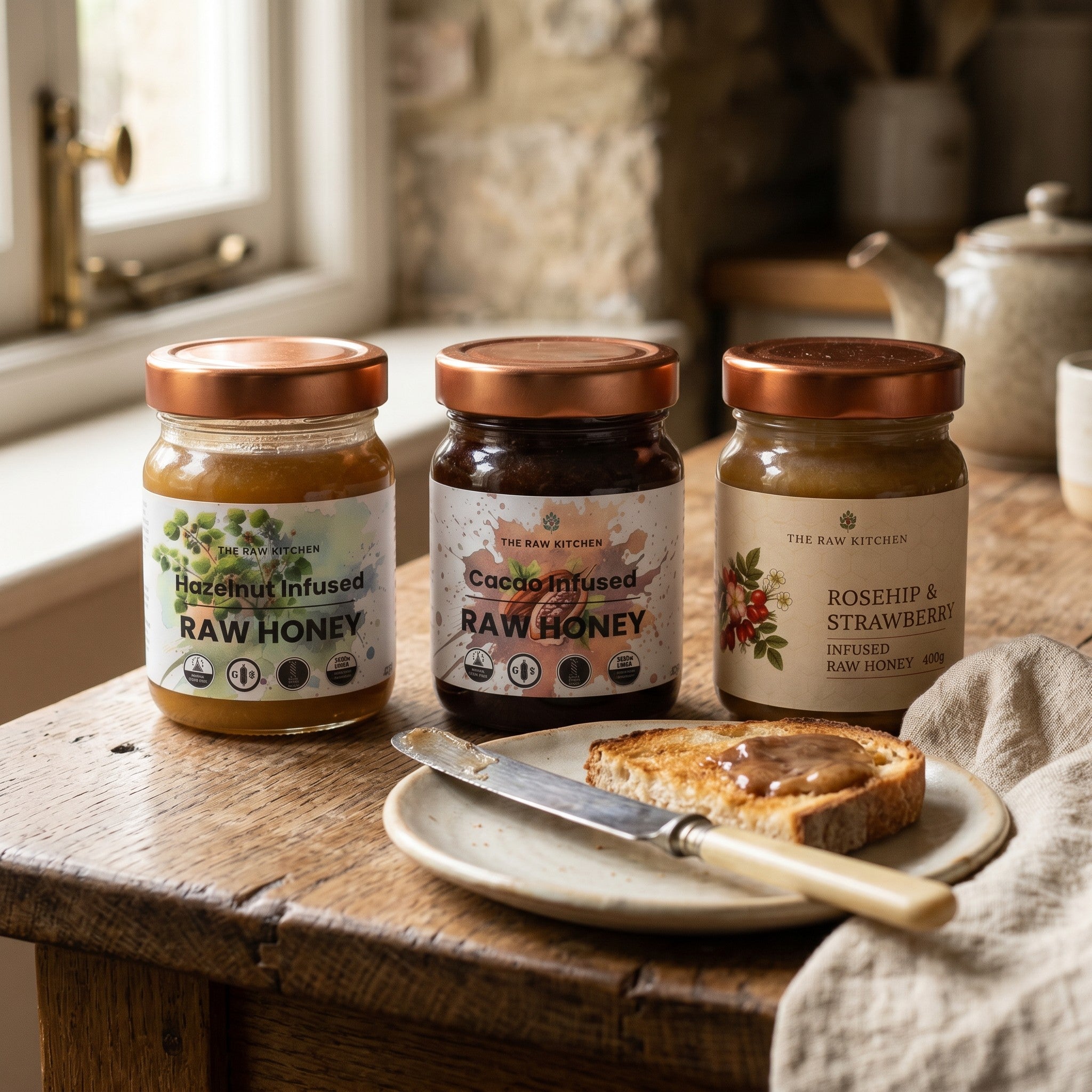 The Spread Shelf | Raw Honey Bundle | The Raw Kitchen
