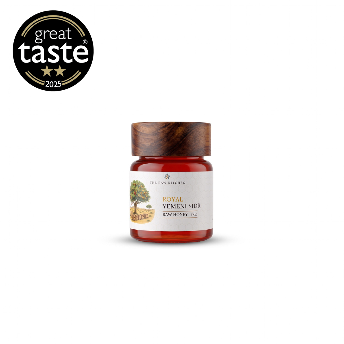 Royal Yemeni Sidr Raw Honey | Grade A | 250g | Premium Heritage Honey