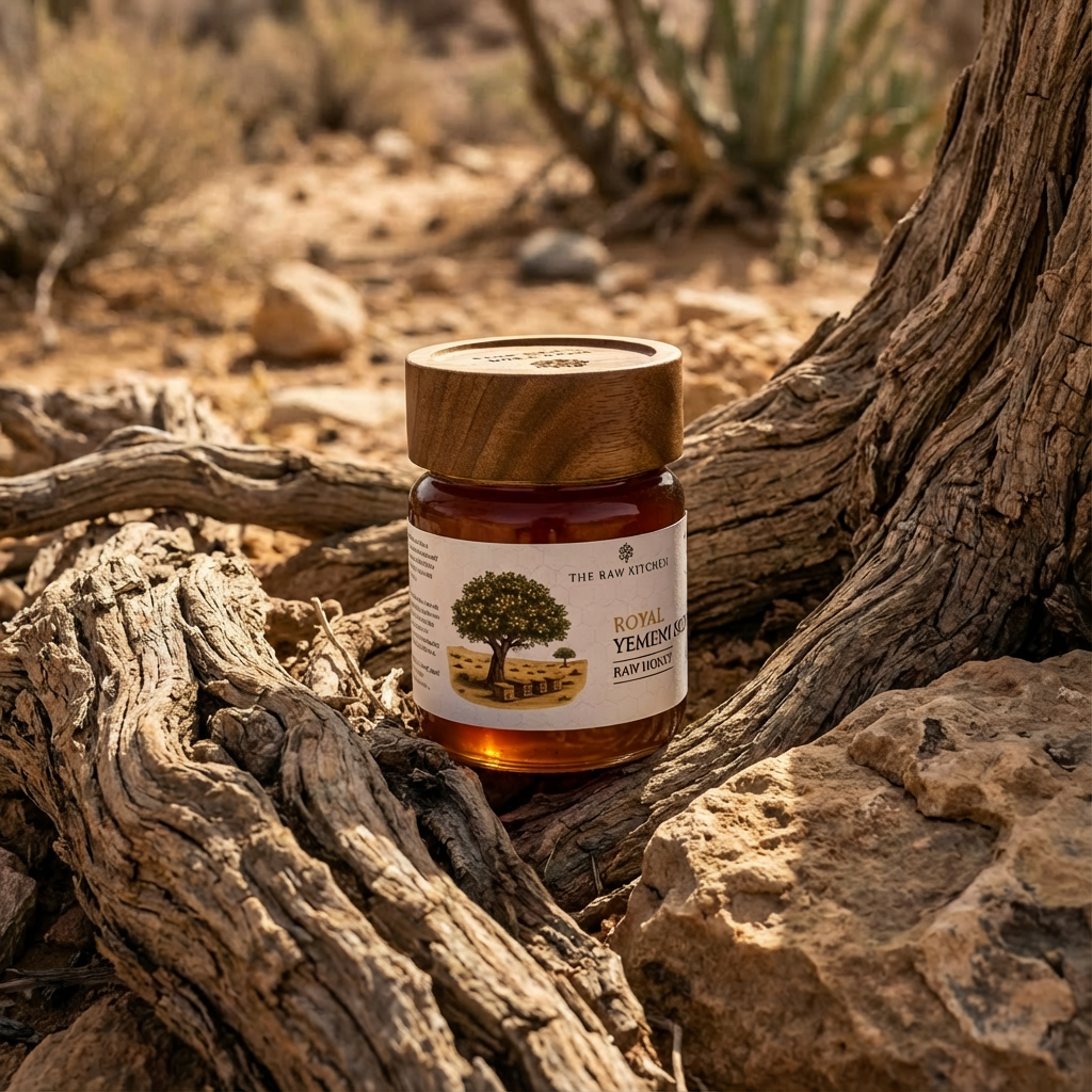 Royal Yemeni Sidr Raw Honey | Grade A | 250g | Premium Heritage Honey