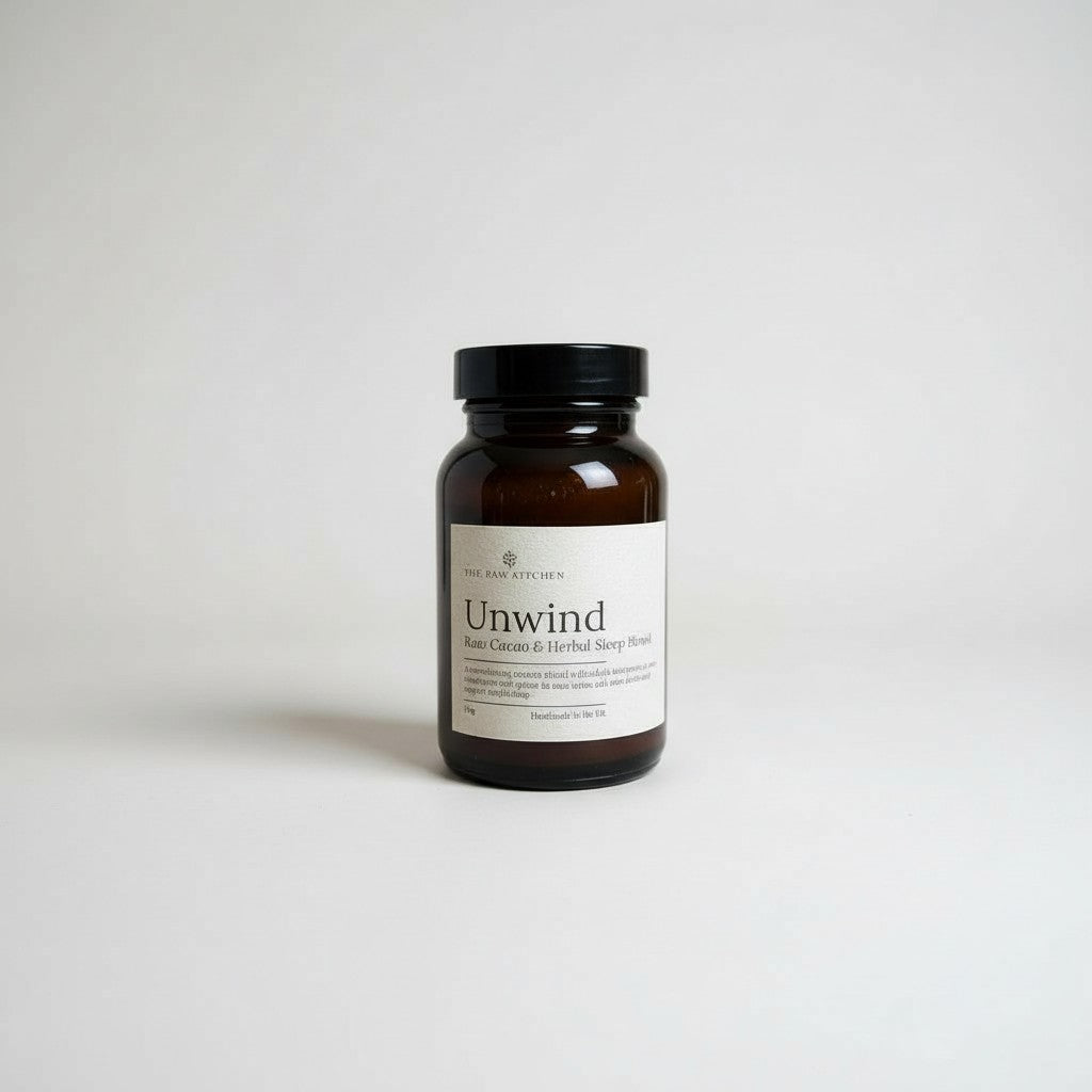 Unwind – Raw Cacao & Herbal Sleep Blend | 100g |