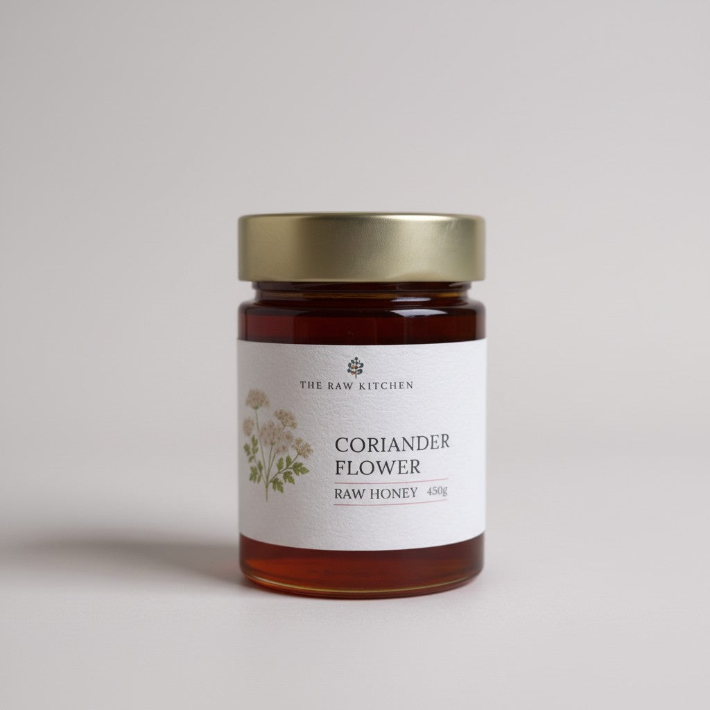 Coriander Flower Raw Honey | 450g | Digestive Support