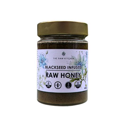 Black Seed Infused Raw Honey | 450g |