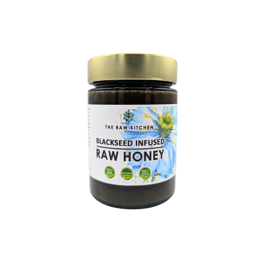 Black Seed Infused Raw Honey