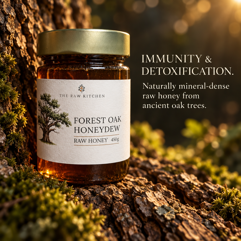 Forest Oak Honeydew Raw Honey | 450g | Mineral-Rich