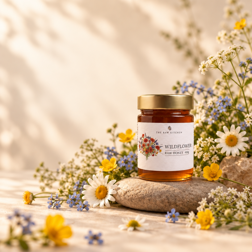Wildflower Raw Honey | 450g | Floral & Immune-Supportive