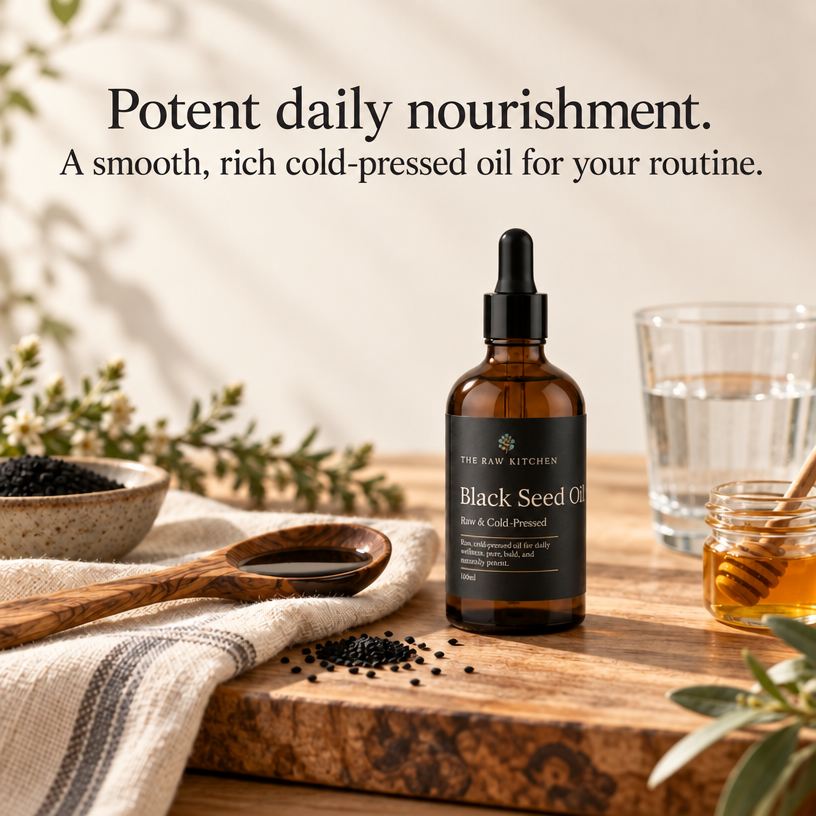 Black Seed Oil | 100ml | Cold-Pressed & Nutrient-Rich