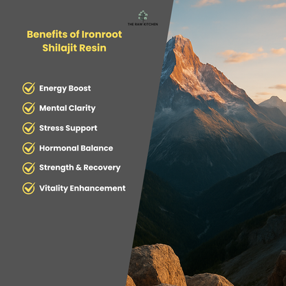 Ironroot Shilajit | 30g | Adaptogenic Herb Blend