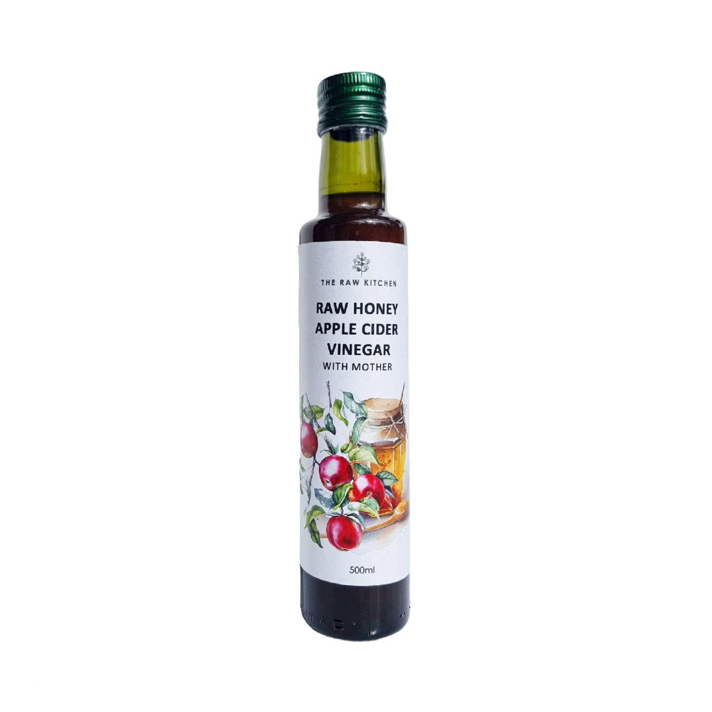 RAW HONEY APPLE CIDER VINEGAR - The Raw Kitchen UK