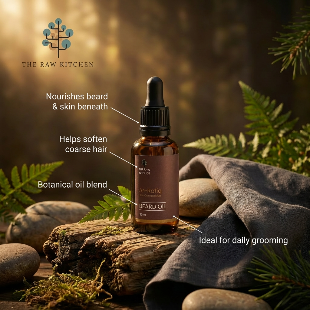 Ar-Rafiq Beard Oil | 30ml | Nourishing Natural Blend