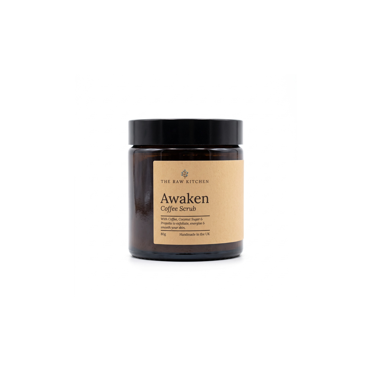 Awaken Coconut Sugar and Coffee Scrub | 120g | Natural Exfoliating Body Polish
