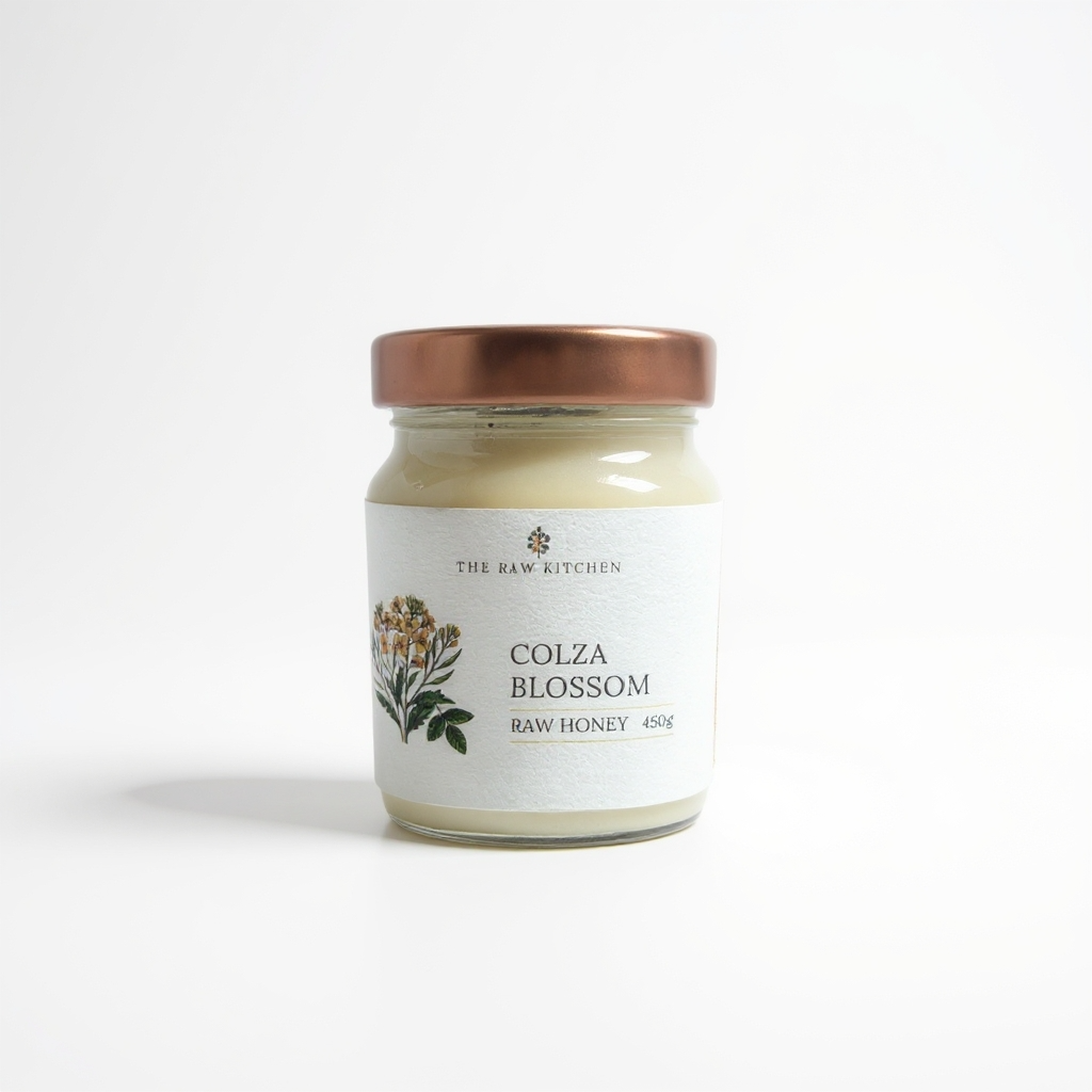Colza Blossom Raw Honey | 450g | Naturally Creamy & Mild