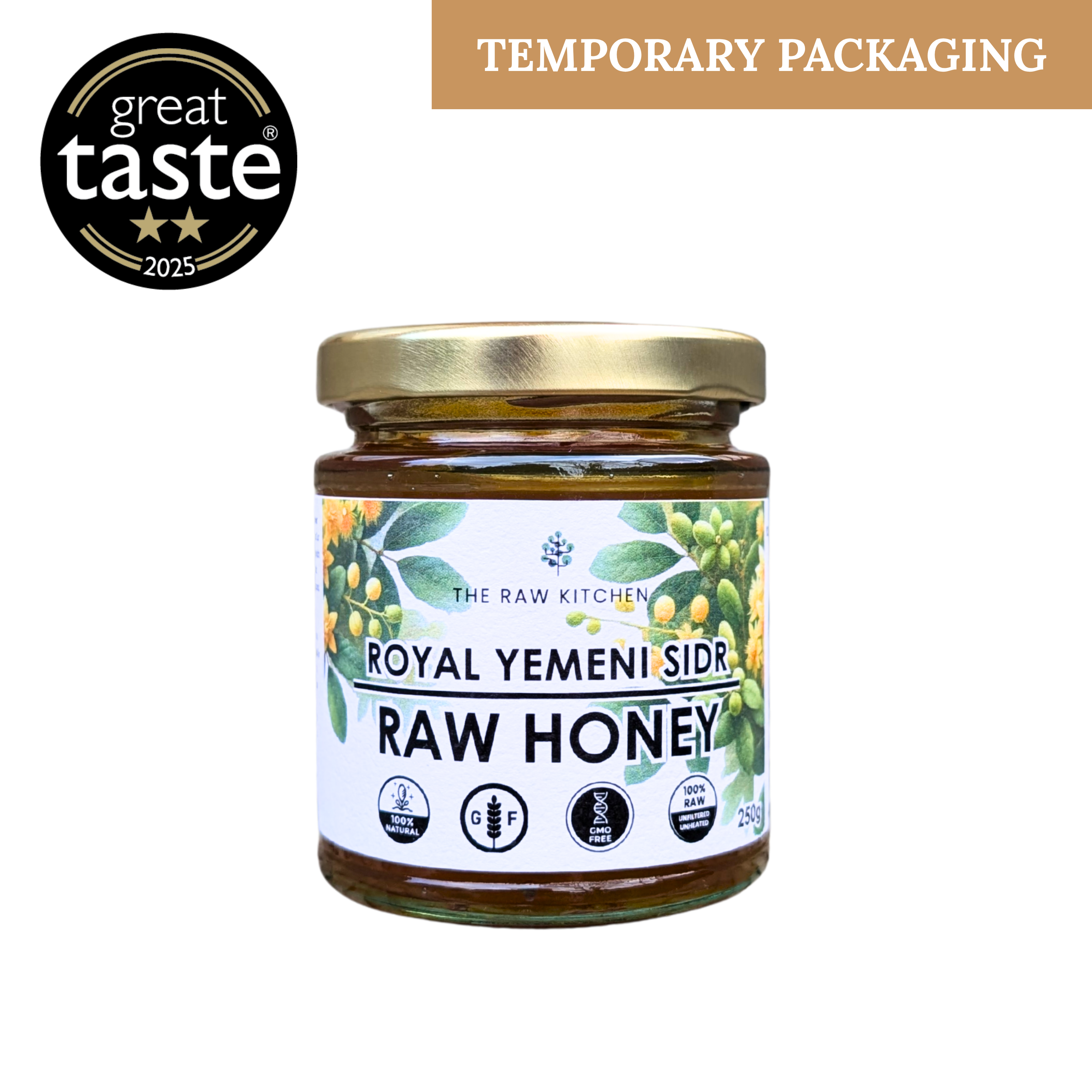 Royal Yemeni Sidr Raw Honey | Grade A | 250g | Premium Heritage Honey
