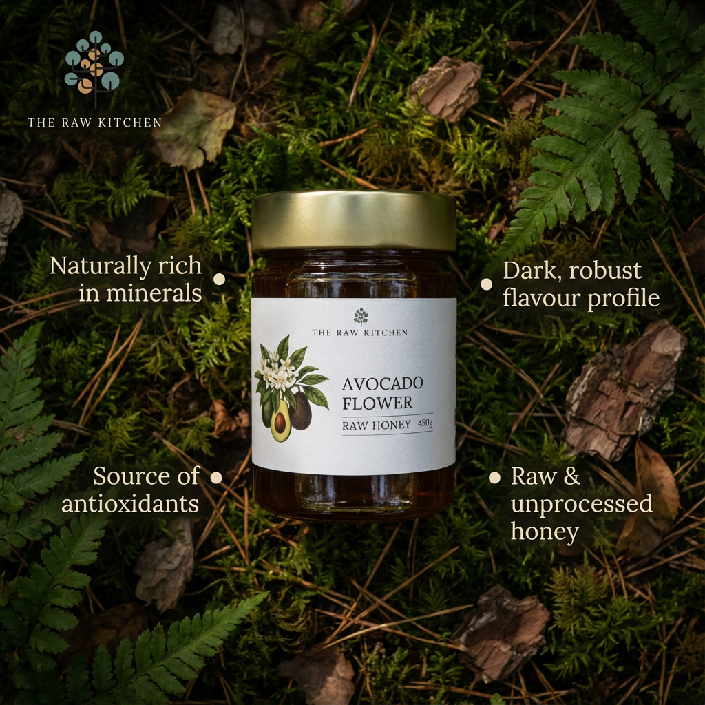 Avocado Raw Honey | 450g | Mineral-Rich