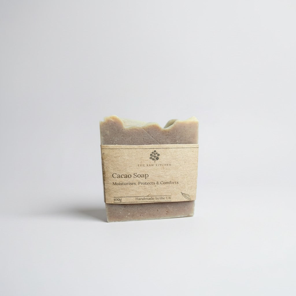 Cacao Soap Bar | 100g | Moisturising Natural Cleanser with Cocoa Butter
