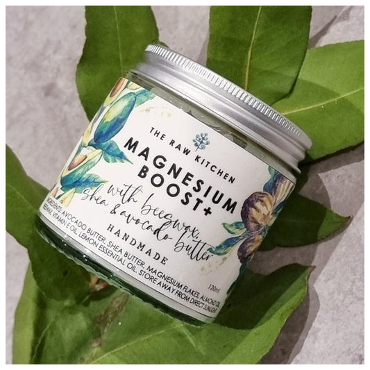 MAGNESIUM BOOST+ BODY BUTTER 120ml - The Raw Kitchen UK