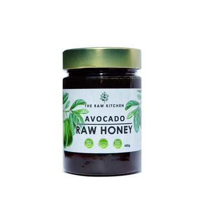 AVOCADO RAW HONEY 450g - The Raw Kitchen UK